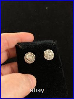 Vintage Sterling Silver'Rysa' Earrings Ola Gorie Orkney Scottish RRP £128 Vintage Sterling Silver'Rysa' Earrings Ola Gorie Orkney Scottish RRP £128