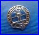 Vintage Sterling Silver Scottish Brooch Badge h/m 1962 Glasgow Clan Henderson