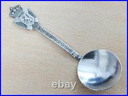 Vintage Sterling Silver Scottish Spoon By Andrew Jeffrey 1948